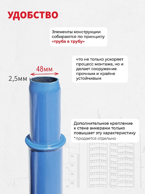 Рама проходная ЛРСП 100 фото 3