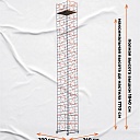 Вышка-тура TeaM ВСП 2.0х2.0, 18.4 м фото 3