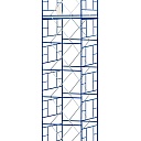 Вышка-тура Промышленник ВСП ПРОМ 2.0х2.0, 7.6 м фото 1